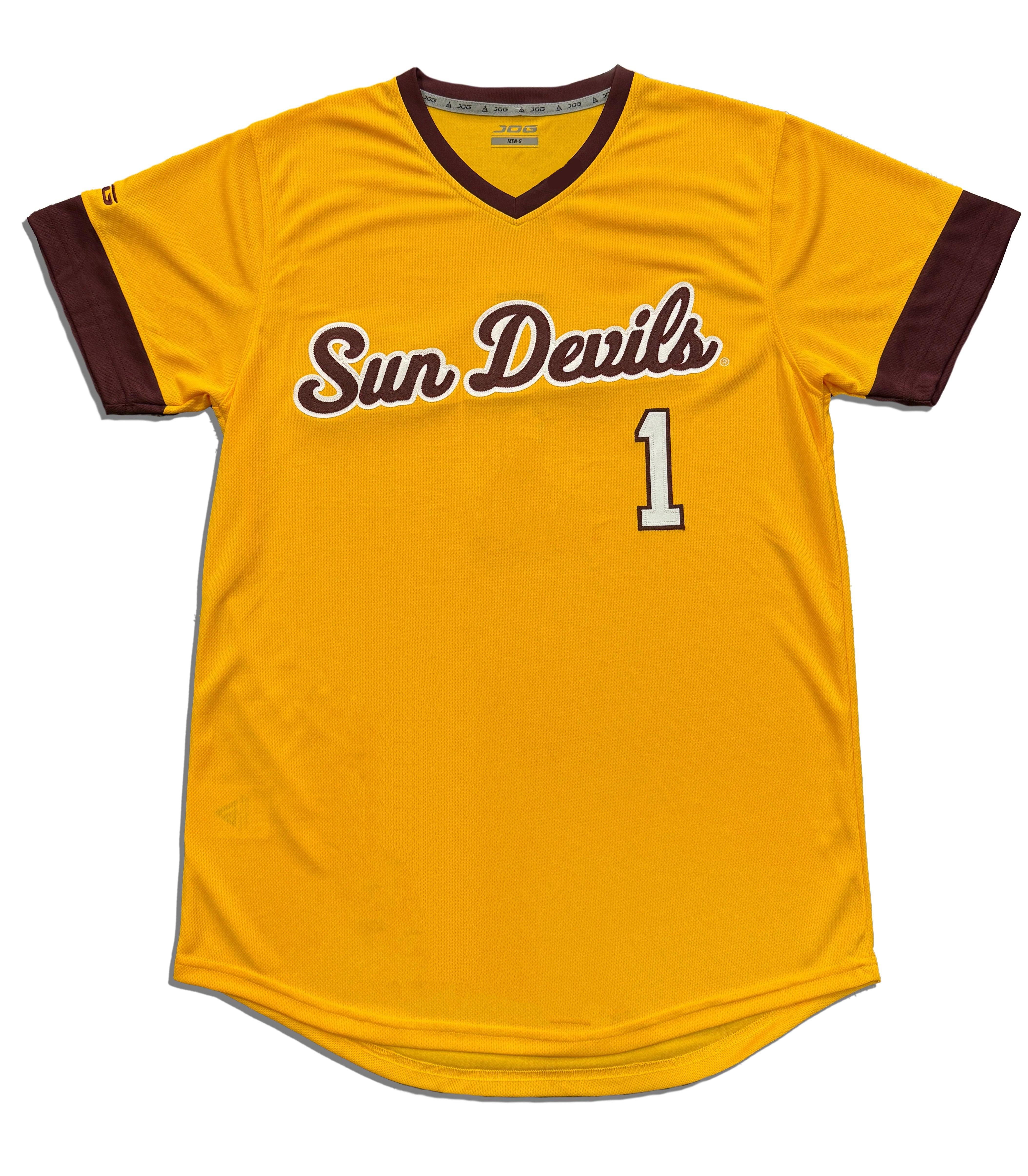ASU 1969 Baseball Jersey GLD – Cactus Sports1