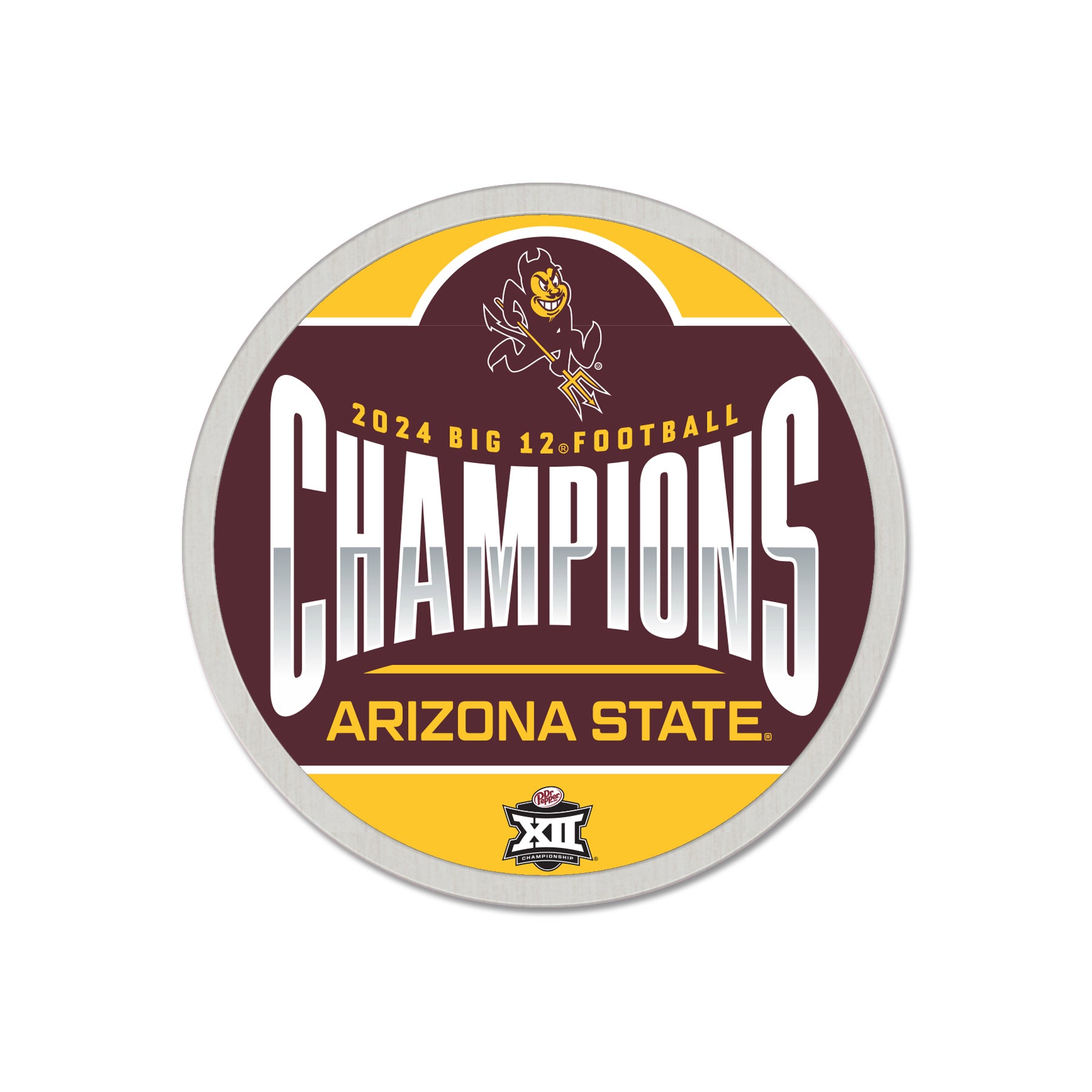 asu☆ ASU Big XII Champions Mascot Youth Tee GLD – Cactus Sports