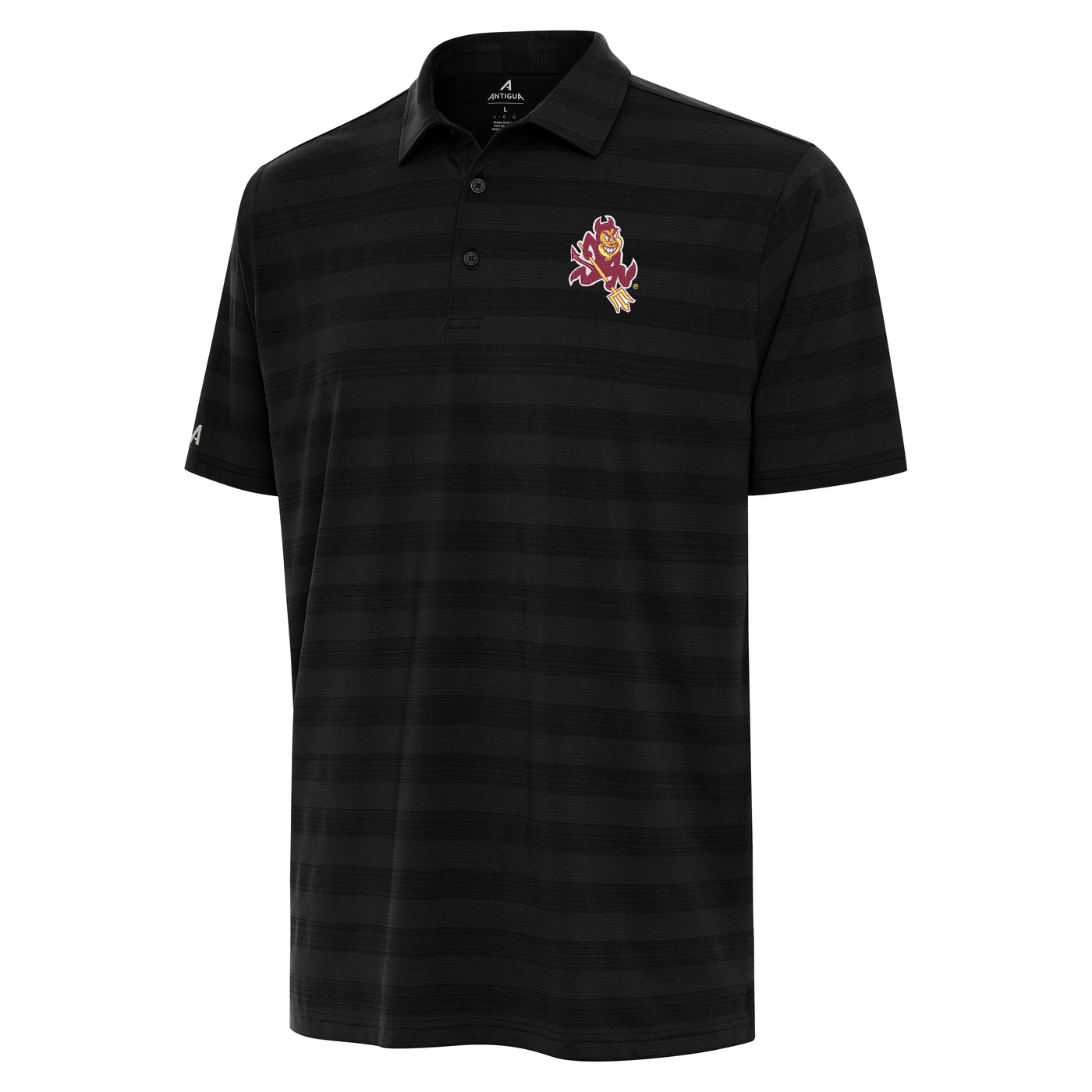 ASU Sparky Tunnel Polo BLK