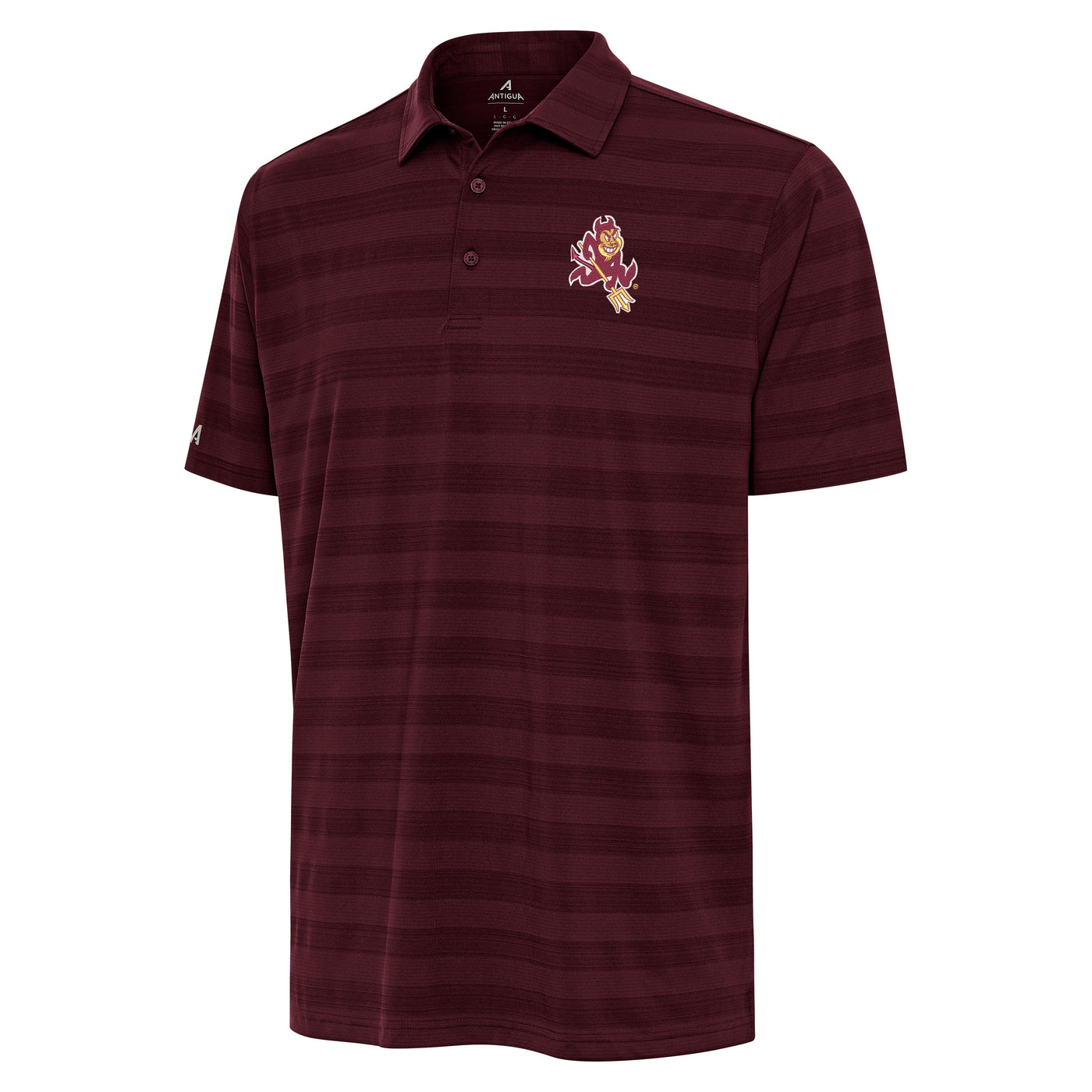 ASU Sparky Tunnel Polo MRN