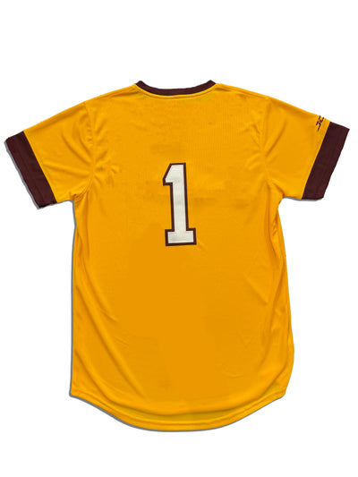 ASU 1969 Baseball Jersey GLD