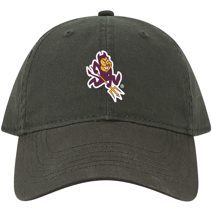 Dark gray cap with sparky logo 