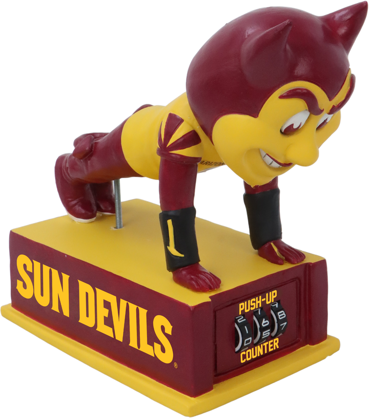 Sun Devils mascot push-up counter bobblehead