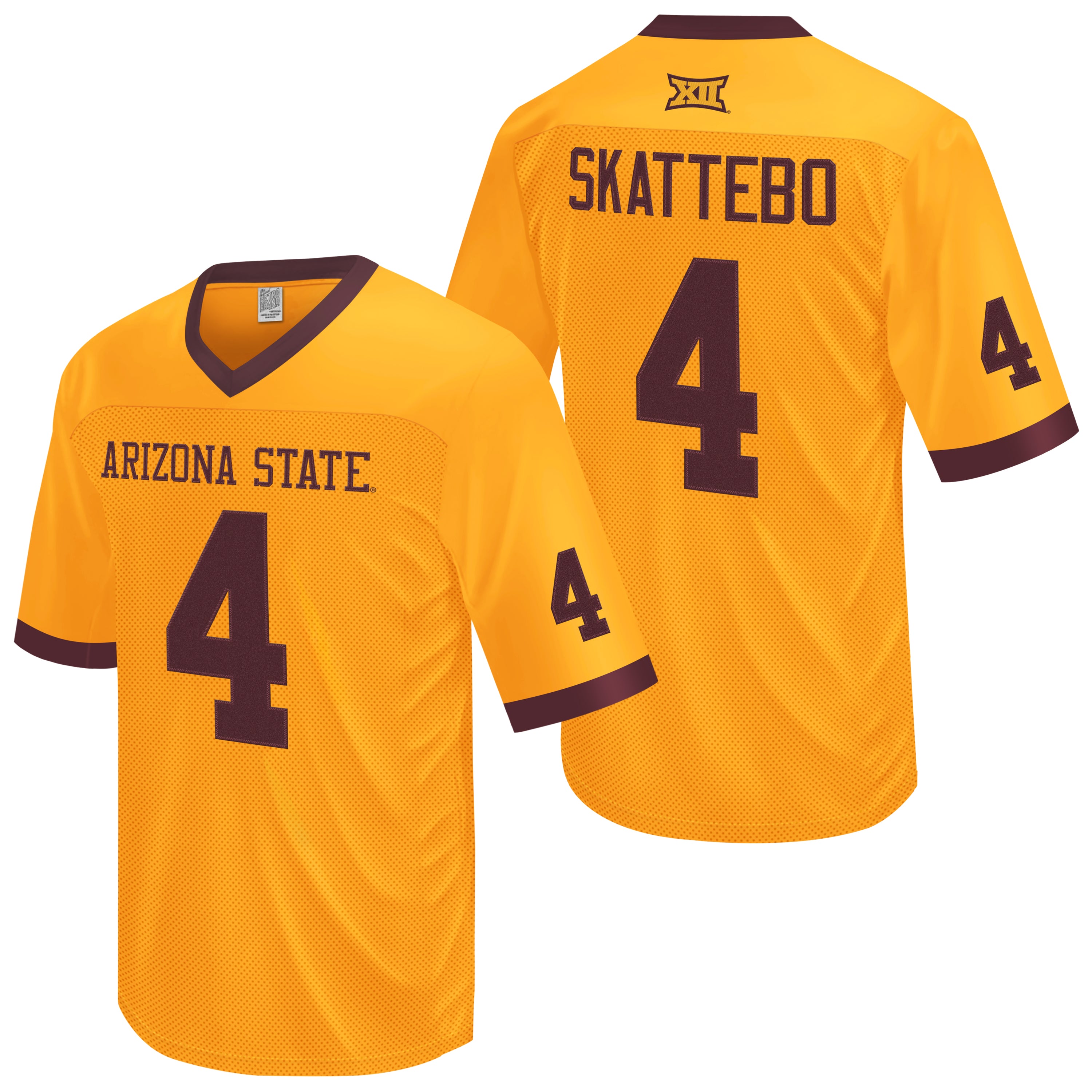 ASU Cam Skattebo Replica Jersey GLD – Cactus Sports