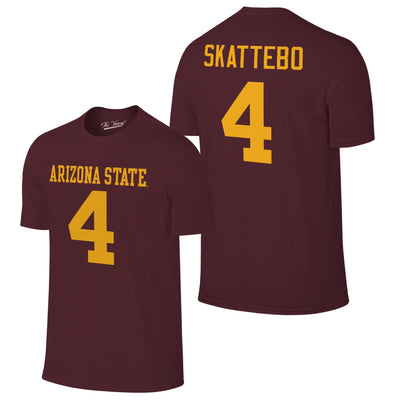ASU Skattebo N/N Tee MRN *PRE ORDER*