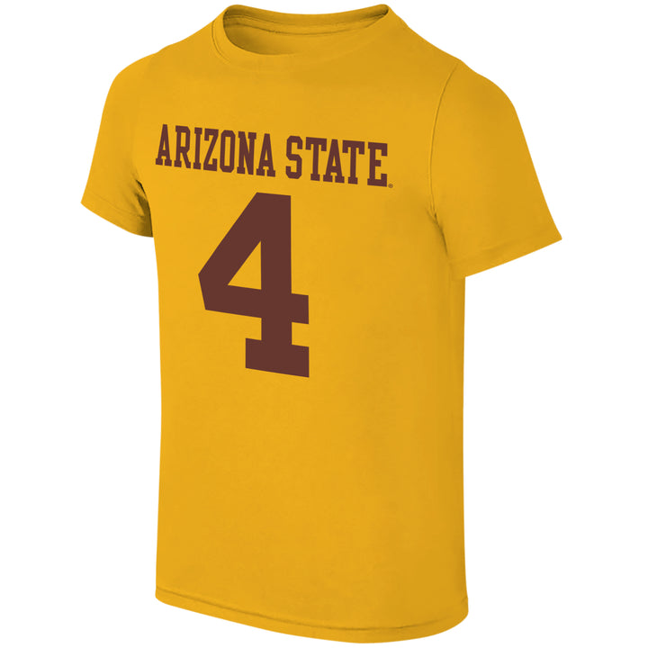 ASU Skattebo N/N Youth Tee GLD