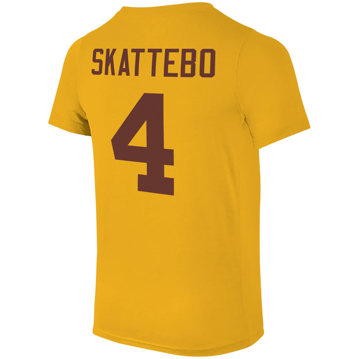ASU Skattebo N/N Youth Tee GLD