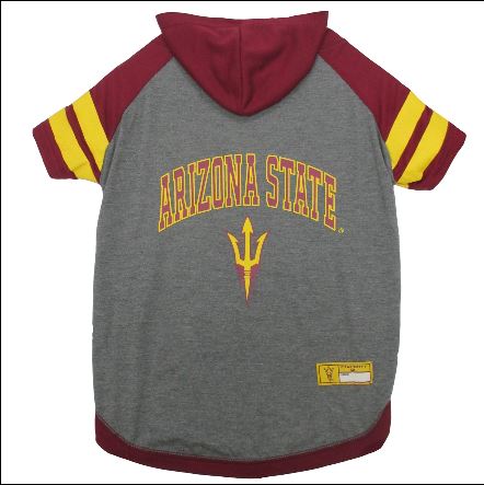 ASU Pet Hooded Tee GRY