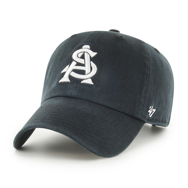 ASU White A&S Clean Up Hat BLK