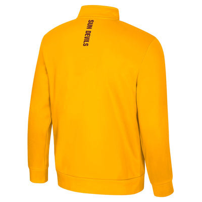 ASU HTR 1/2 Zip Pullover Jacket GLD