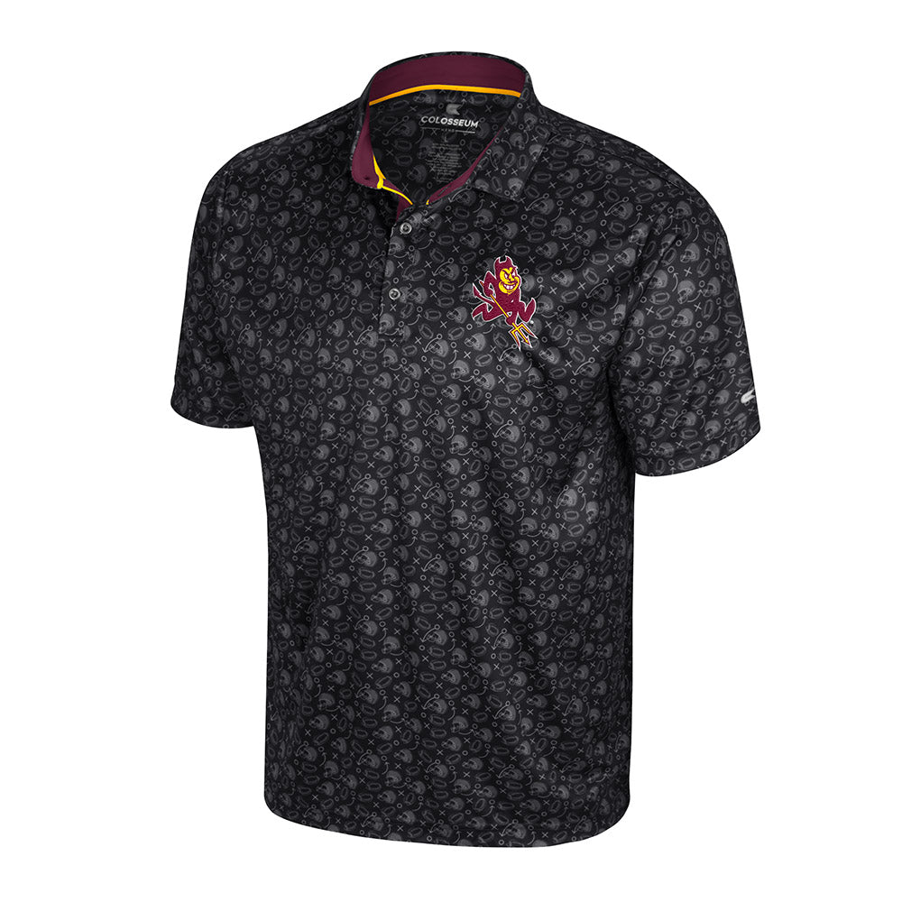ASU Game Play Polo BLK