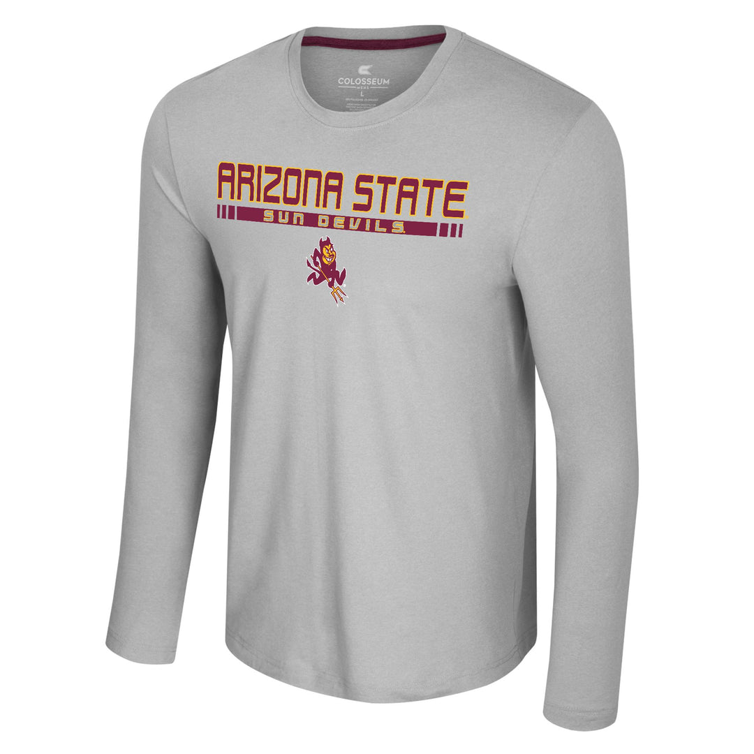 ASU Derek L/S Tee ASH GRY