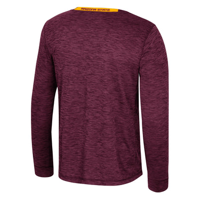 ASU Always Sunny L/S Tee MRN