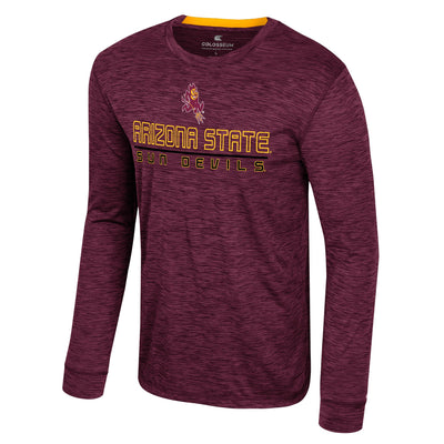 ASU Always Sunny L/S Tee MRN