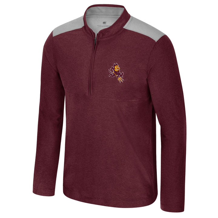 ASU Scotty 1/2 Zip Pullover M/GR