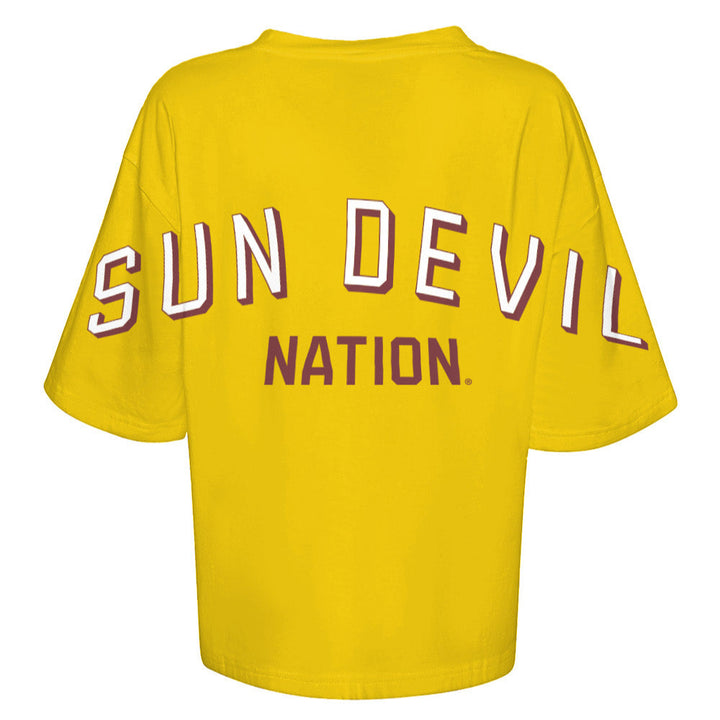 Gold tee with &