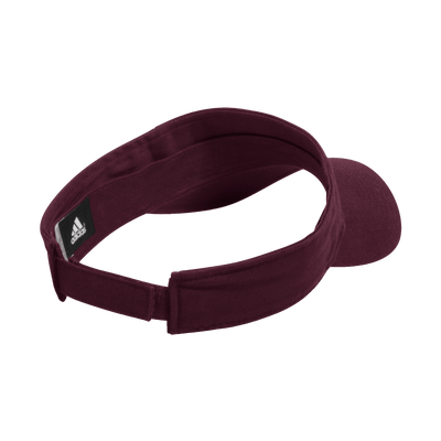 maroon visor