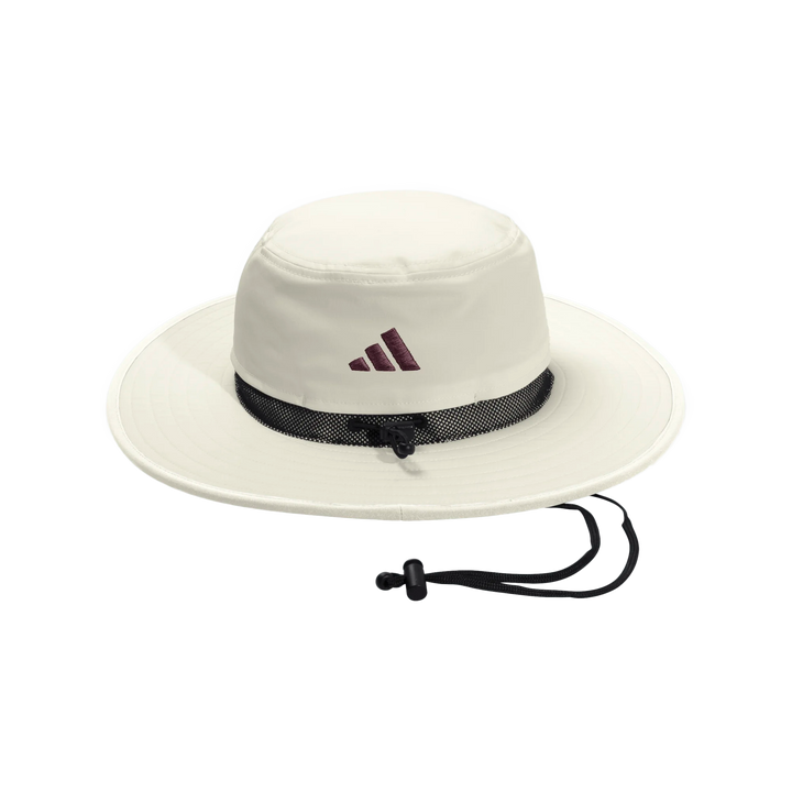 Maroon Adidas logo on back