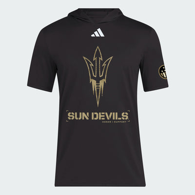 ASU Honor Hooded Tee BLK