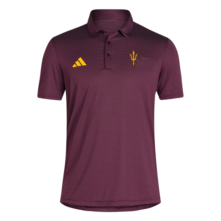 ASU Ultimate 365 Striped Polo MRN