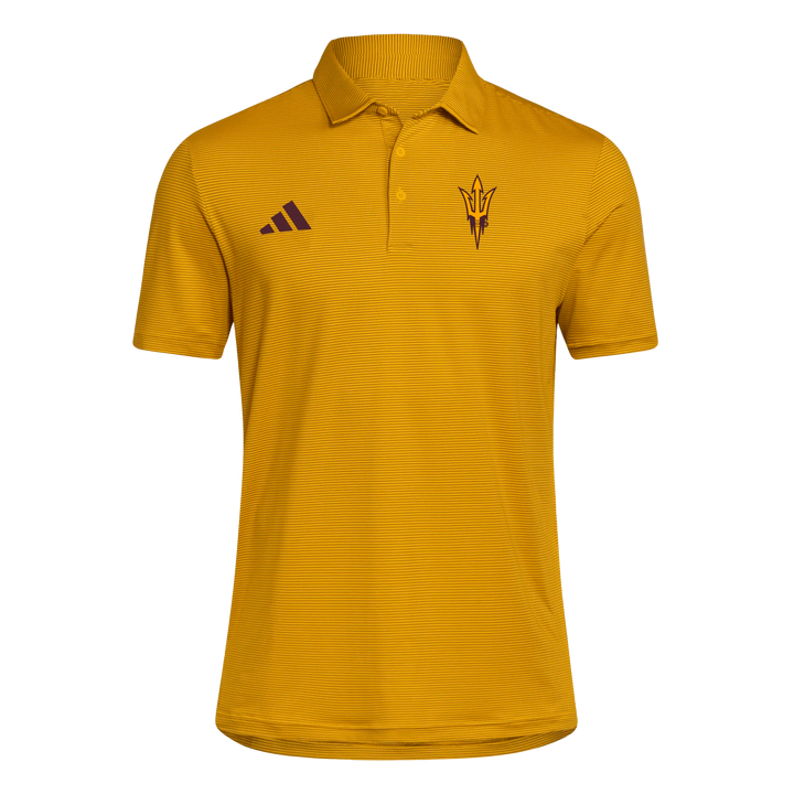 ASU Ultimate 365 Striped Polo GLD