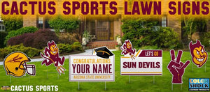 Cactus Sports Lawn Sign Banner