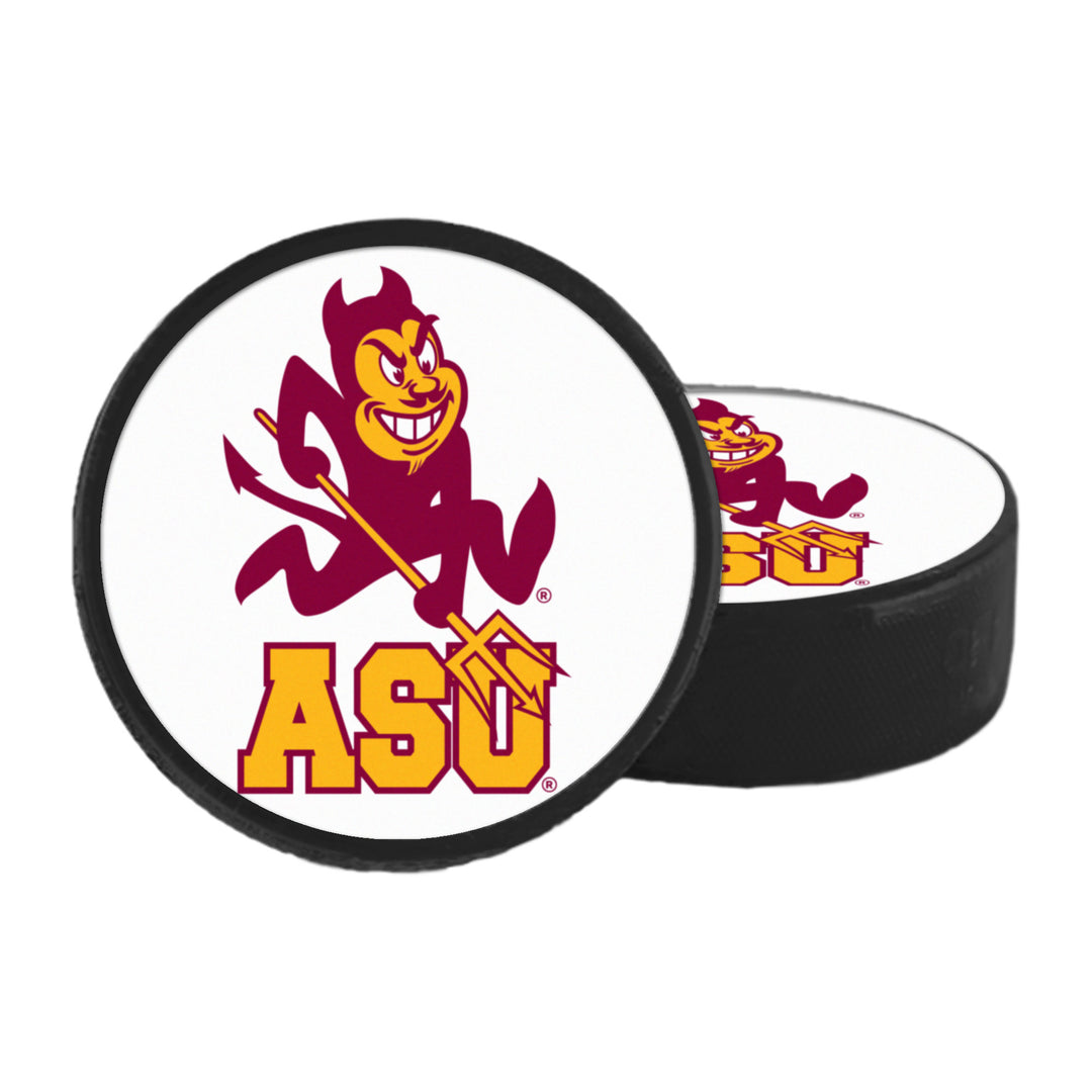 ASU Sparky Hockey Puck
