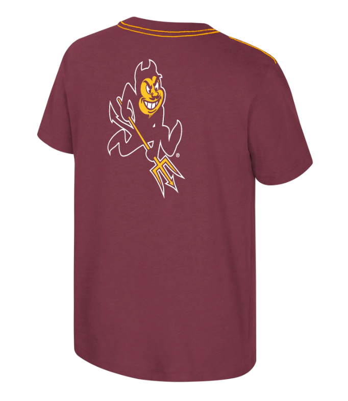ASU Chucky Youth Tee MRN