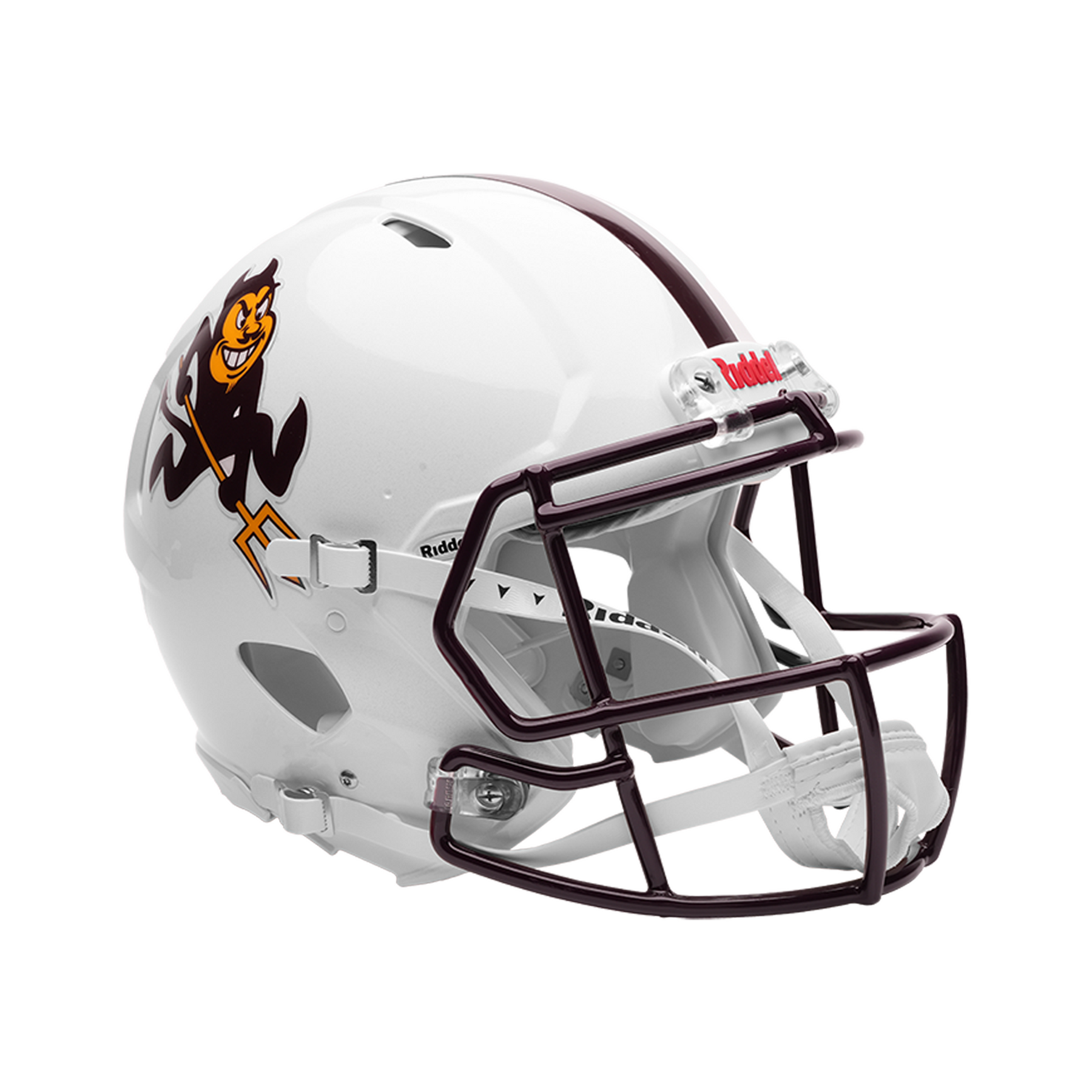 ASU Sparky Speed Authentic Helmet WHT ASU Sparky Speed Authentic Helmet WHT