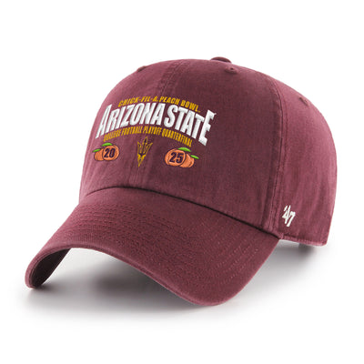 ASU Peach Bowl Clean Up Hat MRN