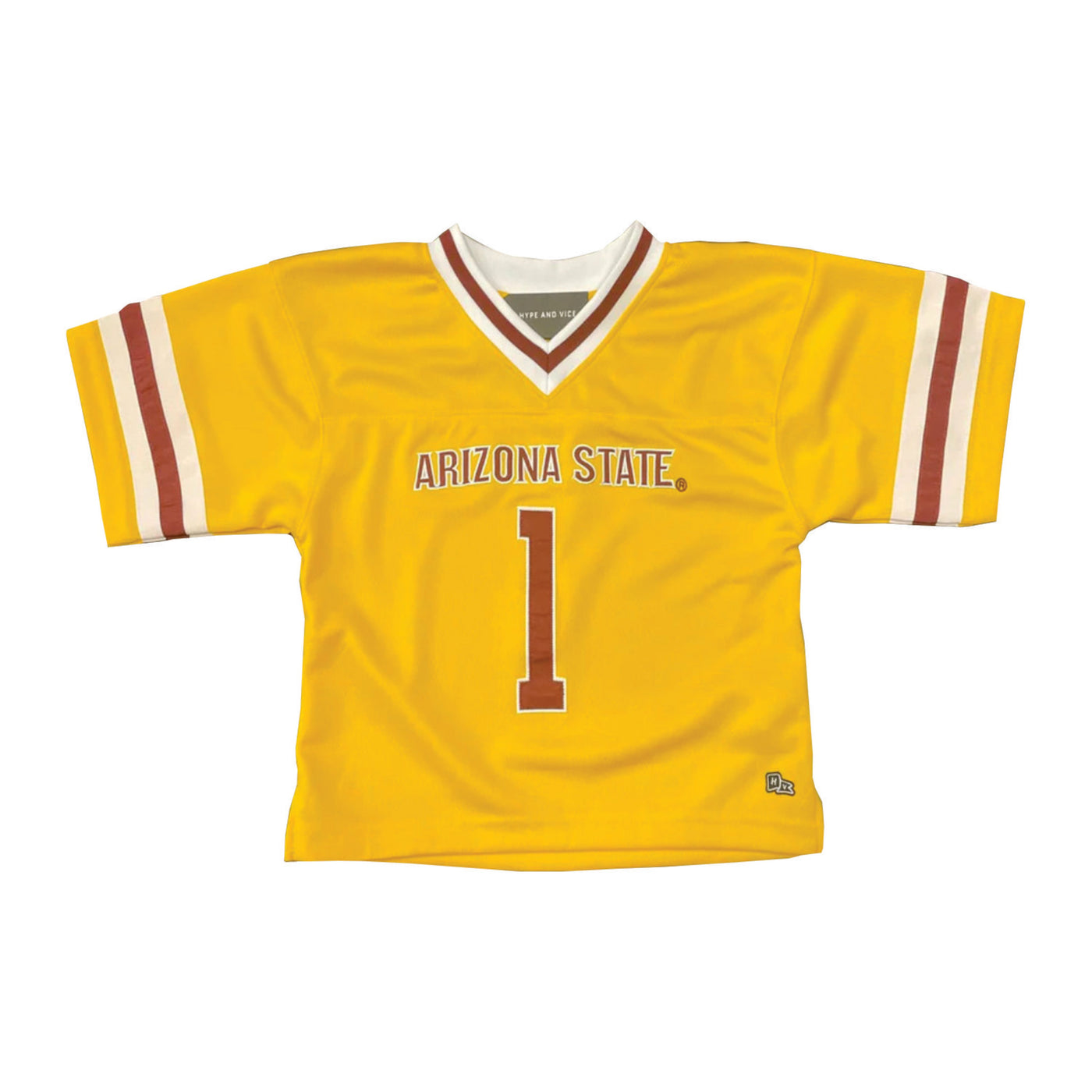 ASU Ladies Crop Football Jersey GLD