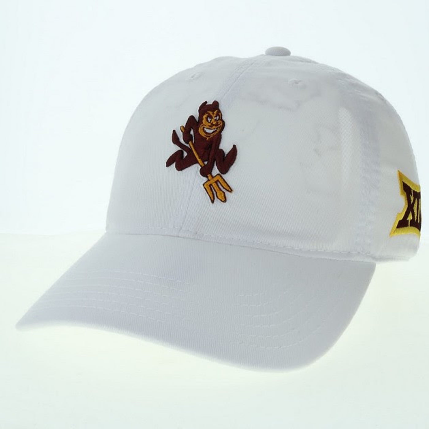 ASU Sparky Big12 EZA Hat WHT