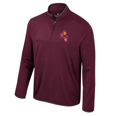 ASU PTL 1/4 Zip MRN