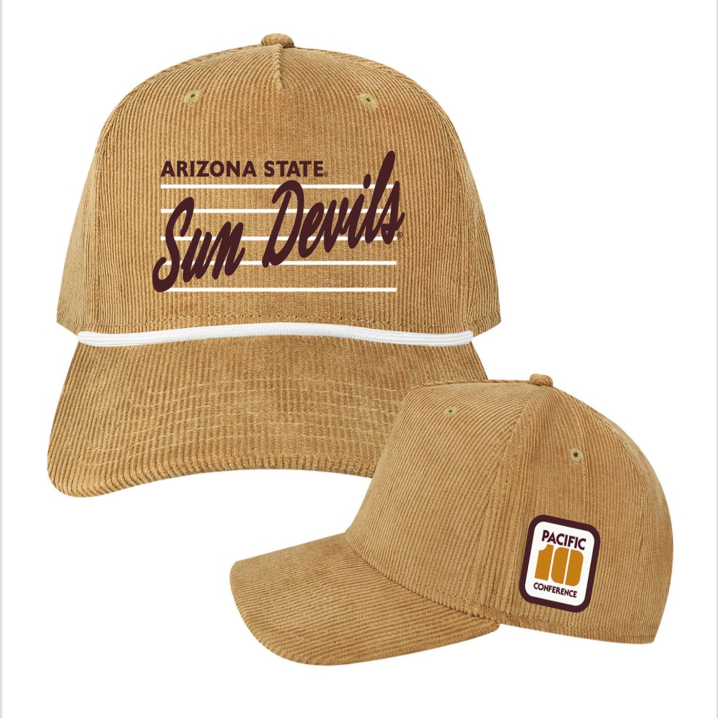 ASU M-dawg Corduroy Rope Hat KHA