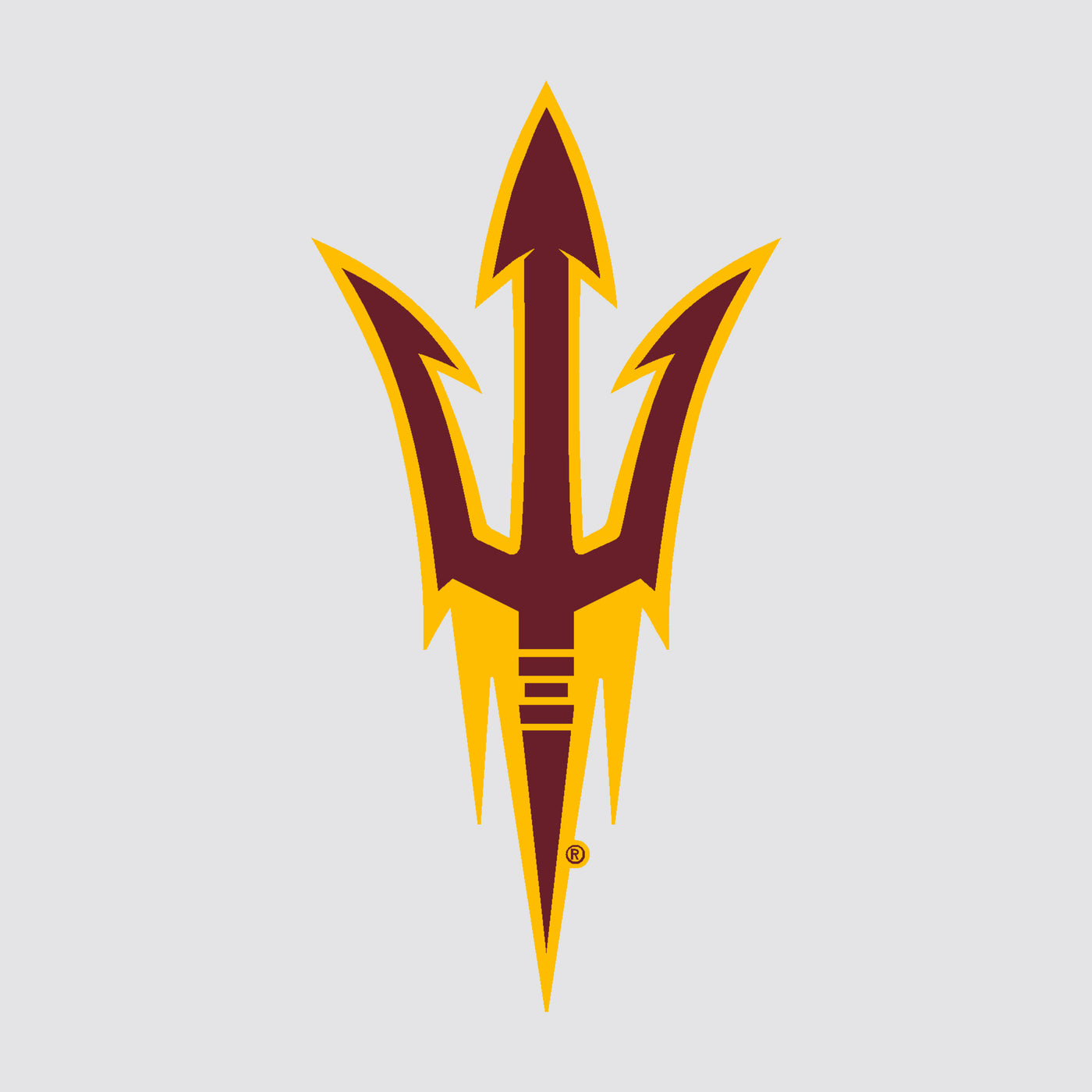 ASU Mini Pitchfork Decal