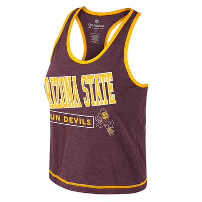 ASU Ladies Racerback Tank 2.0 MRN