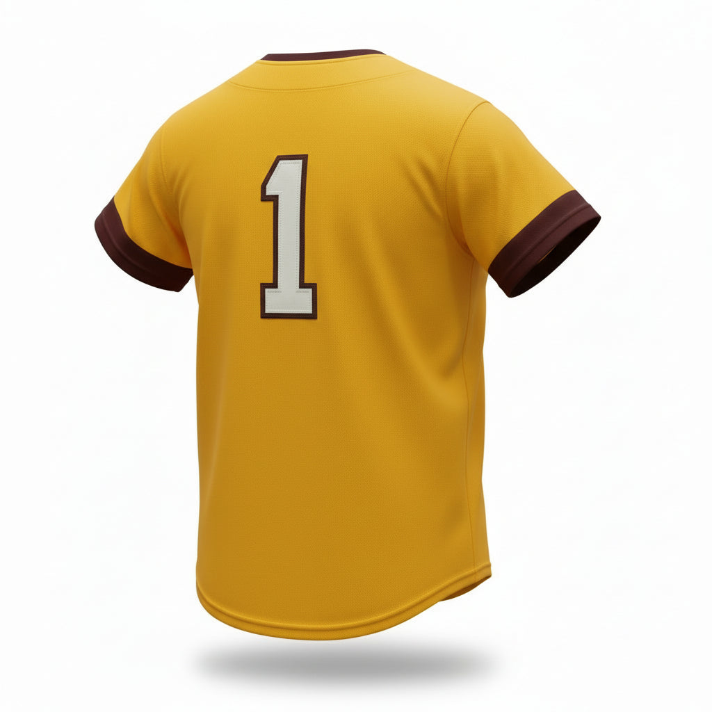 ASU 1969 Baseball Jersey GLD