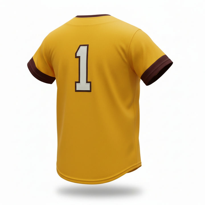 ASU 1969 Baseball Jersey GLD