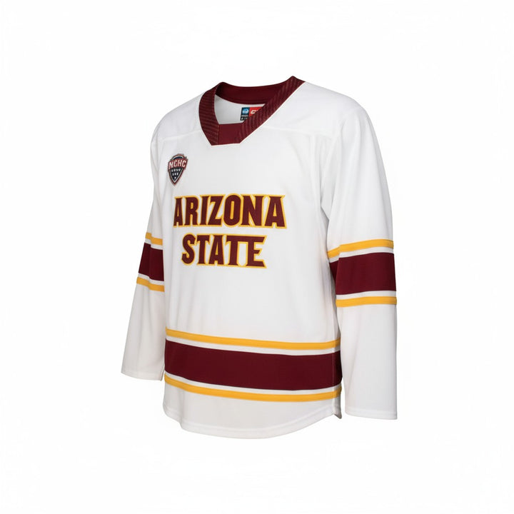 ASU CCM Hockey Jersey WHT