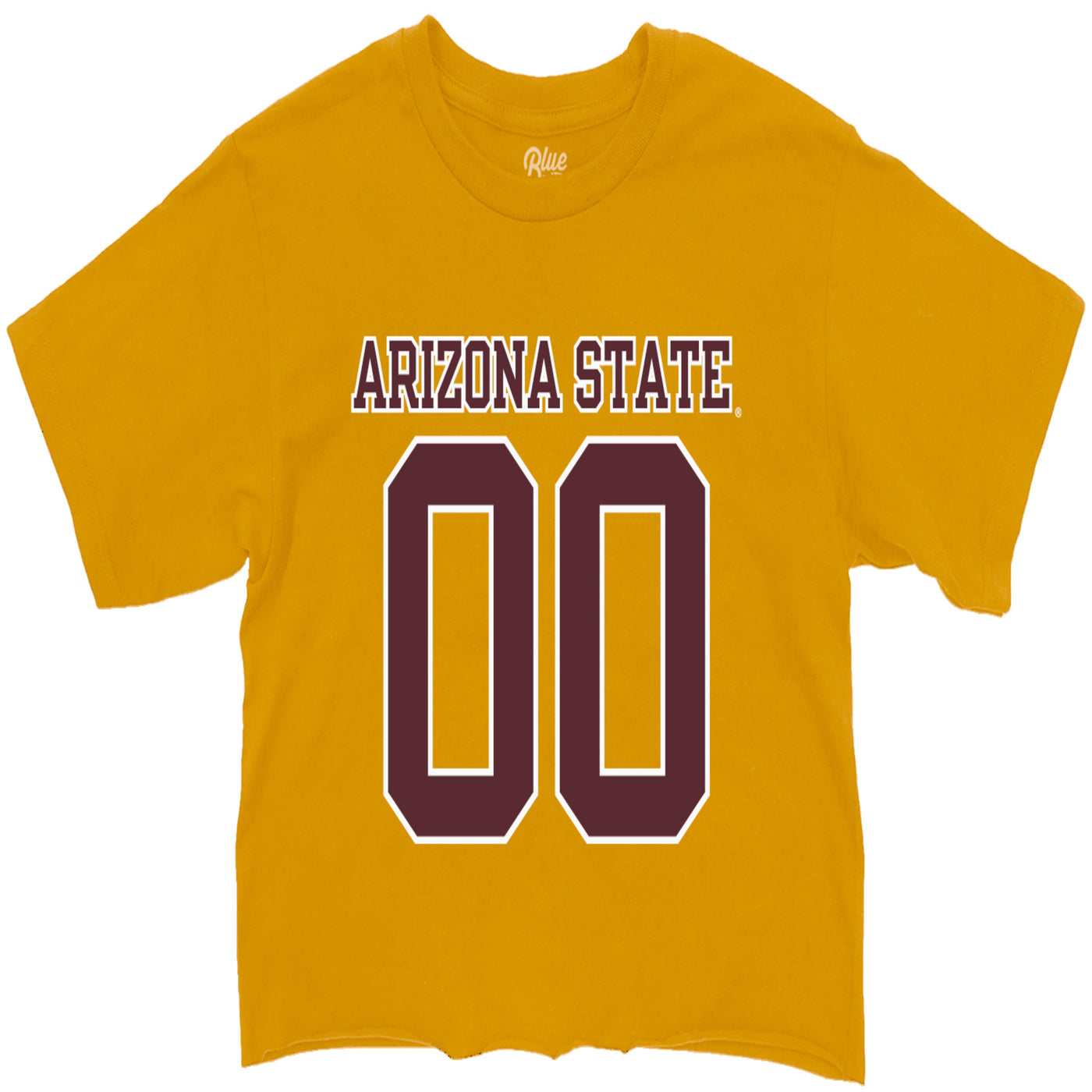 ASU Double Zero Crop Tee GLD