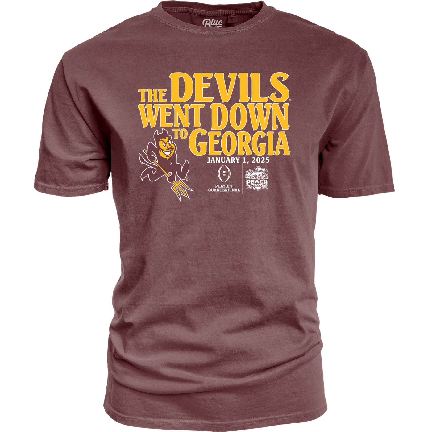 ASU DWDTG Schedule Heavyweight Tee MRN