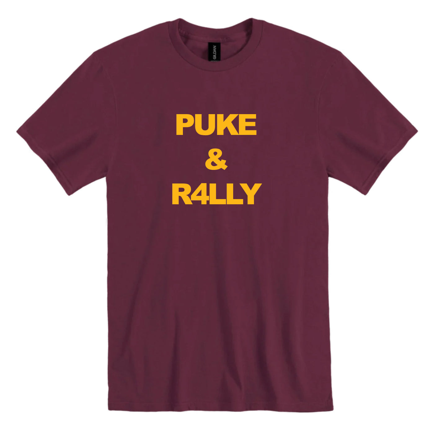 Puke & Rally Tee MRN