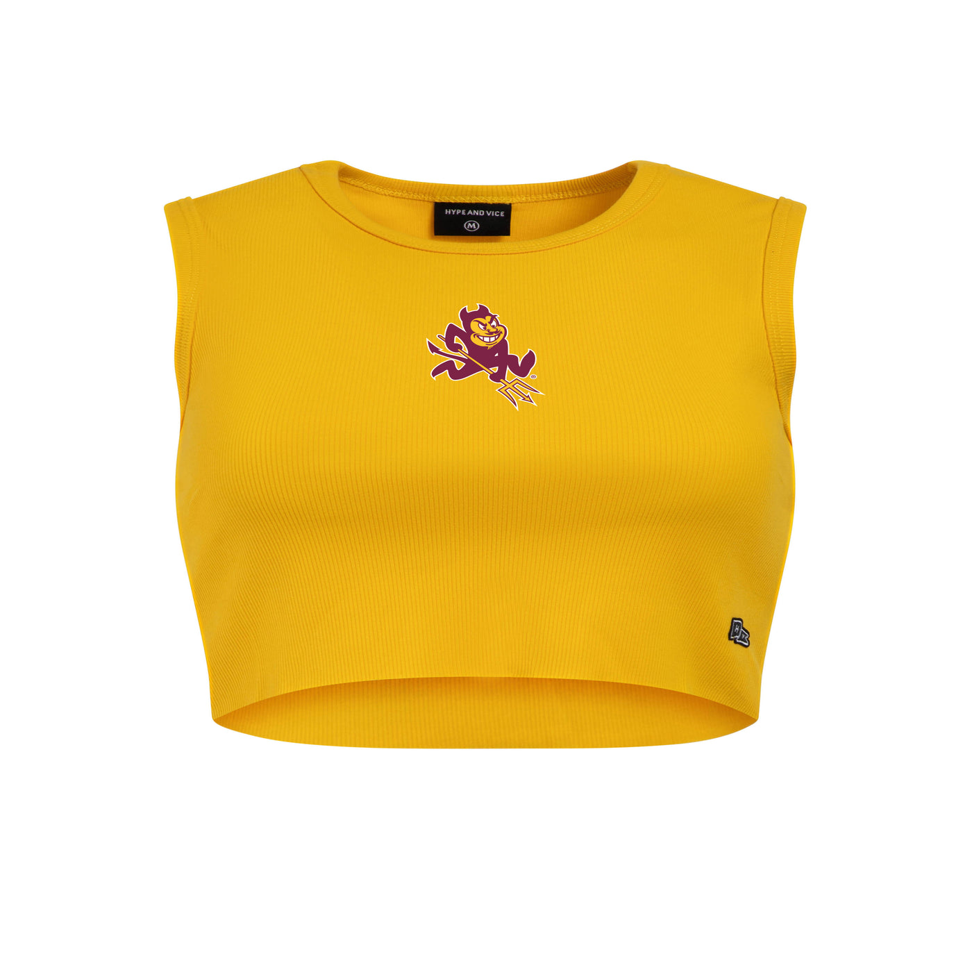 ASU Ladies Cut Off Tank GLD