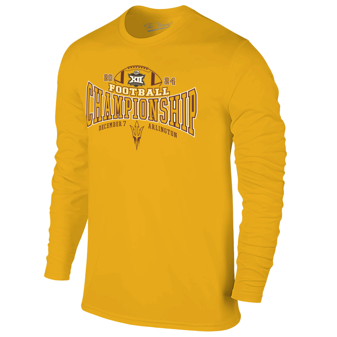 ASU Big XII Championship L/S Tee GLD