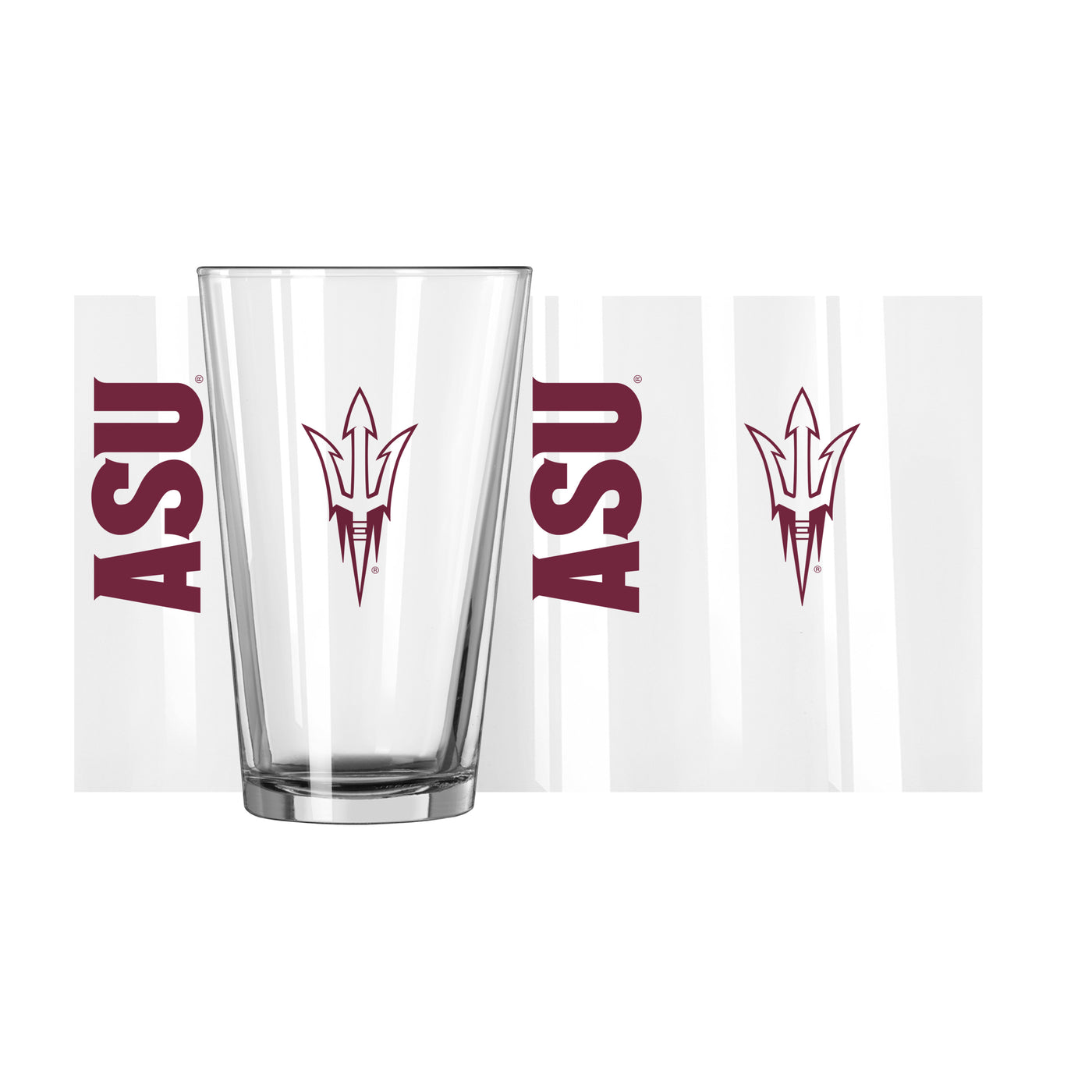 ASU Gameday Wordmark Pint Glass