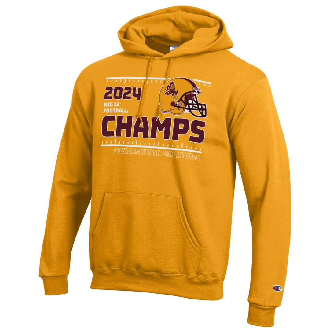 ASU Big 12 Champions Helmet Hoody GLD – Cactus Sports
