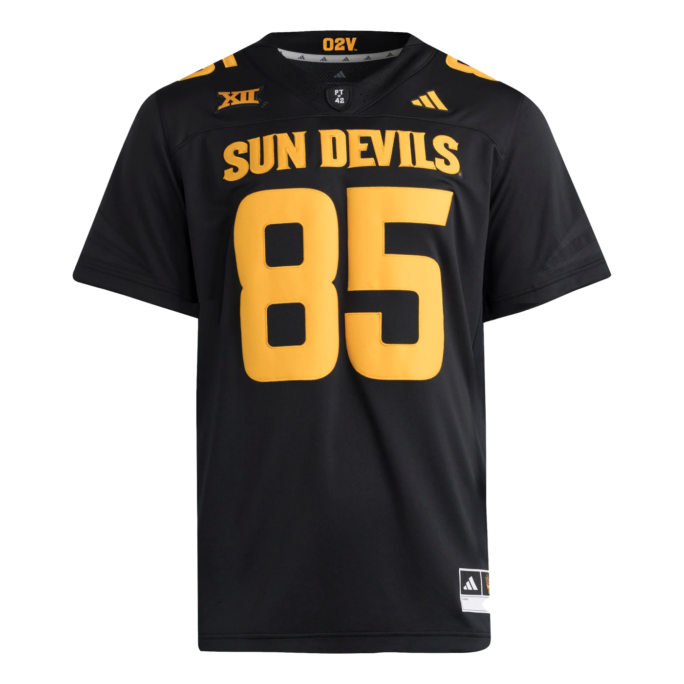 black football jersey with 