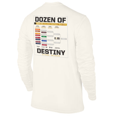 ASU Destiny Bracket CFP L/S Tee NAT