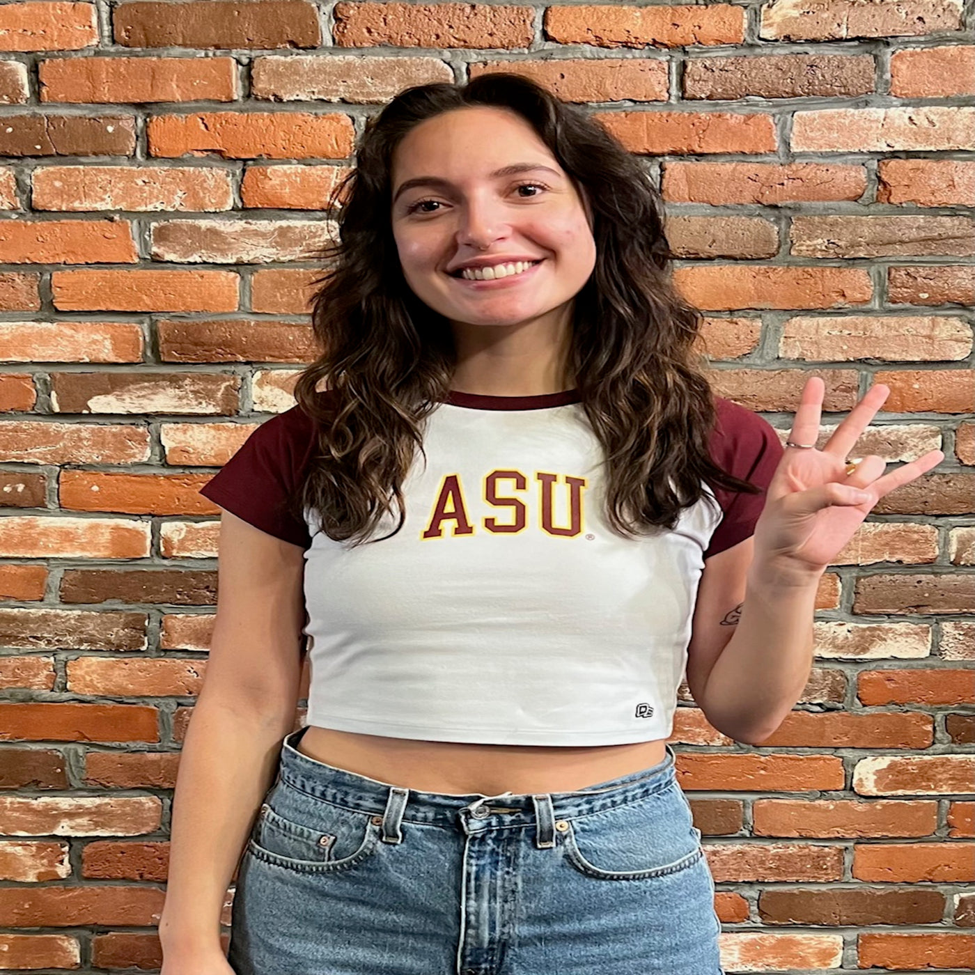 ASU Ladies Homerun Tee W/M