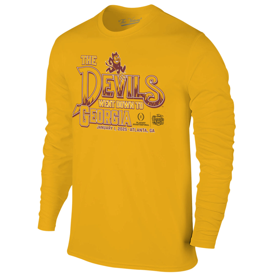 ASU DWDTG Peach Bowl L/S Tee GLD – Cactus Sports